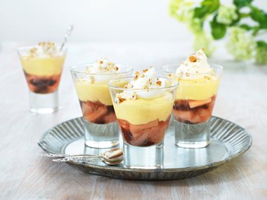 Grunnlovsdessert uten flagg