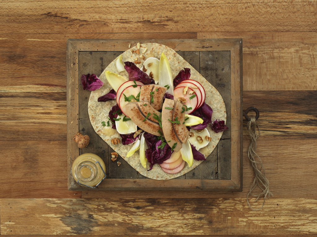 JULEPØLSE I LOMPE EPLE OG PECANØTTER