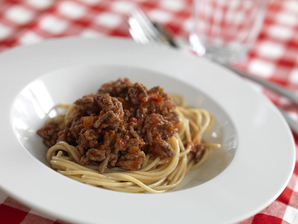 Spagetti med kjøttsaus
