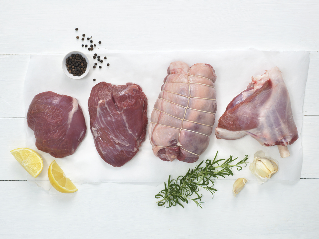 Stykningsdeler av lammelår