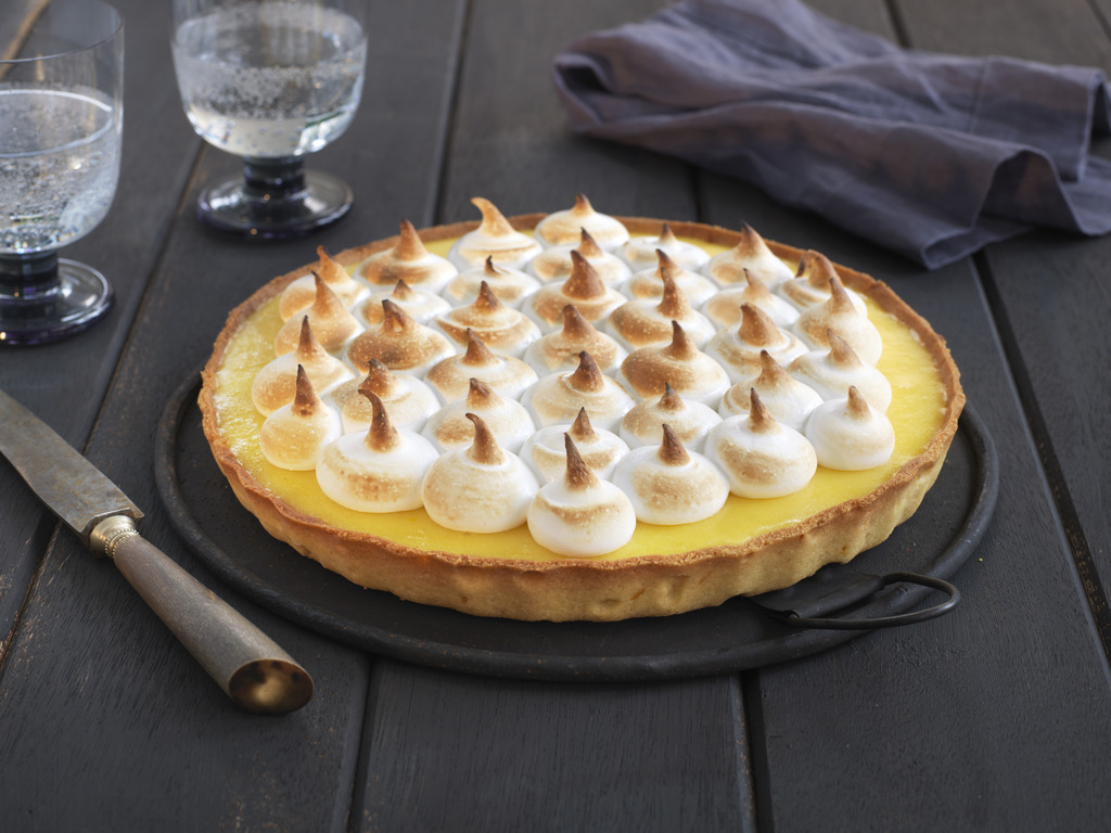 Sitron- og marengspai