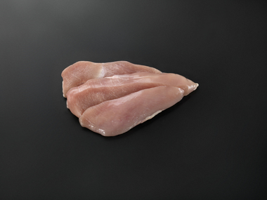 Kyllingfilet i skiver