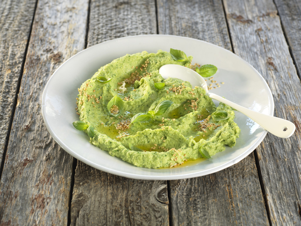 Selleri- og basilikumkrem