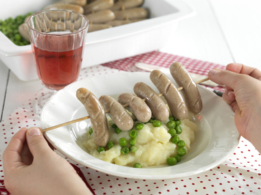 Sosisser med potetmos