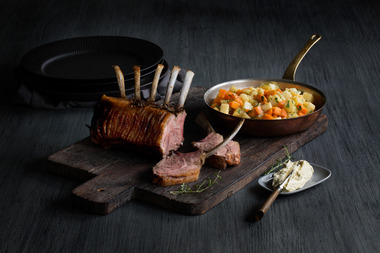 LAMMECARRÉ MED TIMIANSMØR