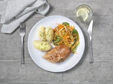 Tallerkenmodellen - kylling