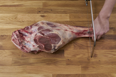 Ett lammelår - fire stykker, trinnbilde 2