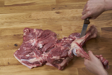 Utbening av lammelår trinnbilde 6