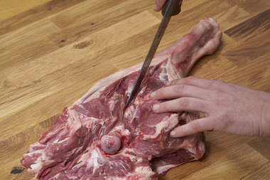 Utbening av lammelår trinnbilde 5