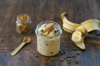 Kjøleskapsgrøt med banan                     