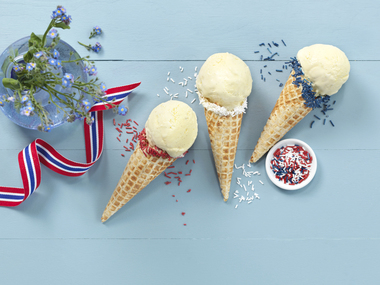 Iskrem til 17. mai