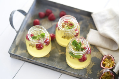 Sommerdrikk med pasjon                  