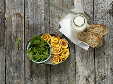 Eggerull med røkelaks