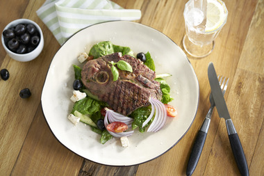 Lammeskiver med gresk vri                               