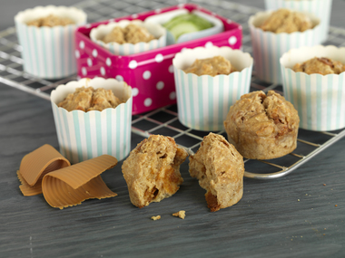 Matpakkemuffins med brunost