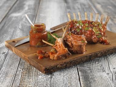 Lammecarré med salsa