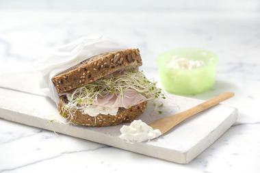 Cottage cheese og kalkun blings 2