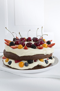 franskinspirert sjokoladekake med lakris