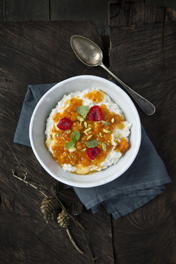 Byggrynskrem med multer