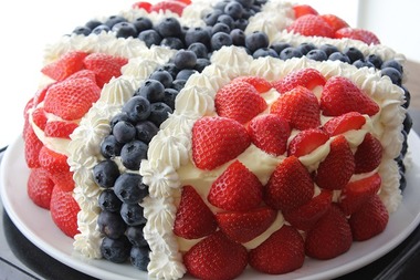 17. mai kake - Flaggkake