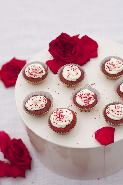 red velvet cupcakes