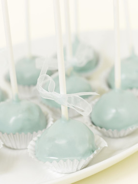 Frukt og sjokolade cake pops