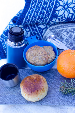 Sportsbolle og byggcookies