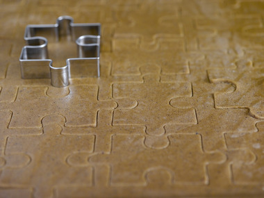 Pepperkakepuslespill