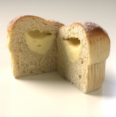 Bolle med vaniljekrem