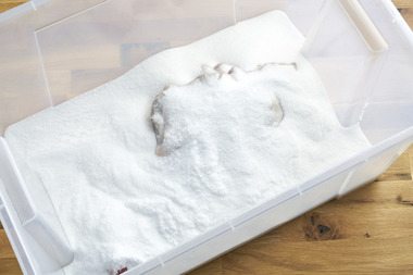 Salting av lammelår 2