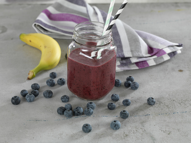 Blåbærsmoothie