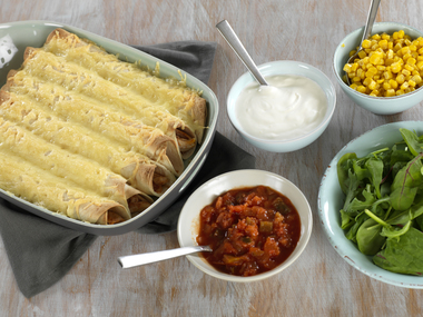 Enchiladas med kylling