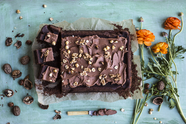 Sjokoladekake i langpanne