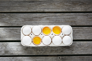 Egg i kartong