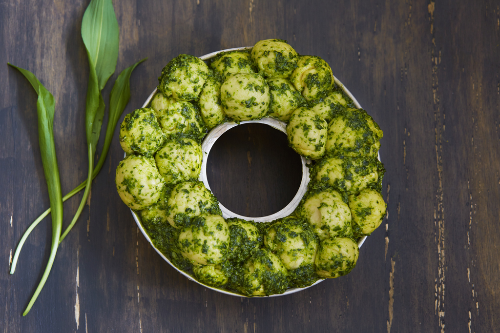 Monkeybread med ramsløk