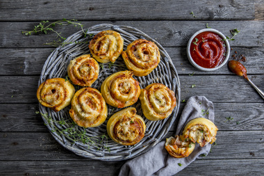 Glutenfrie pizzasnurrer