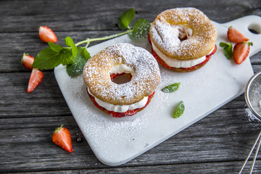 Glutenfrie vannbakkels