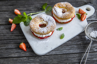 Glutenfrie vannbakkels
