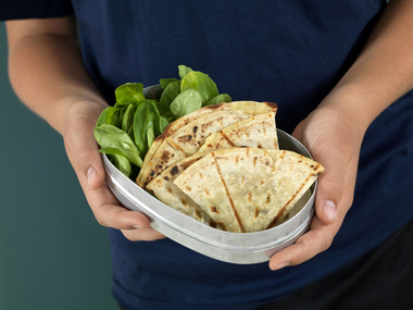 Lompesandwich i vaffeljern