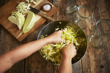 Sauerkraut trinnbilde