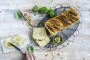 Glutenfritt pestobrød alternativt bilde 1