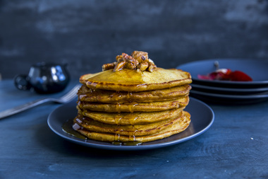 Pannekaker med gresskar