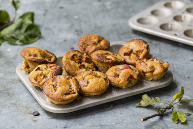 Eplemuffins med havre 