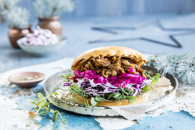 Pulled pork med julerub