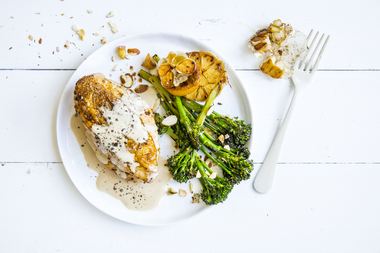 Kyllingfilet med smakfull saus