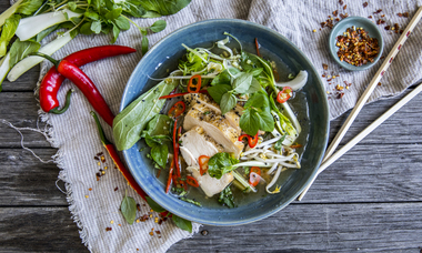 Nudelsuppe med kylling