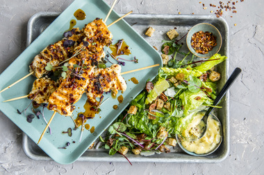 KYLLINGSPYD MED CÆSARSALAT - alternativ 1