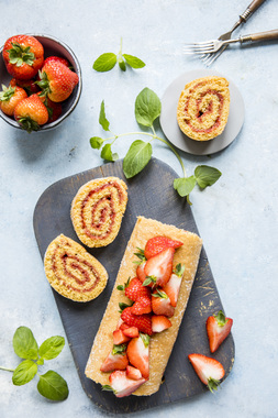 grov rullekake - høydebilde