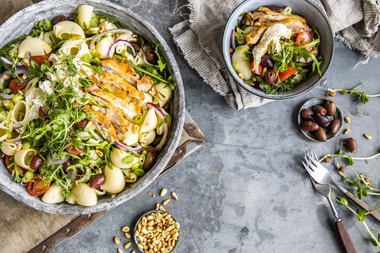 Kyllingsalat med pasta alternativ 2