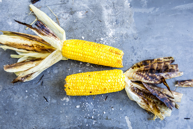 Grillede maiskolber